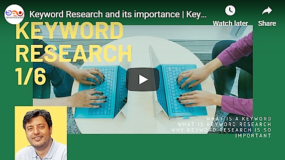 [Videos] 6-Step Process for Keyword Research