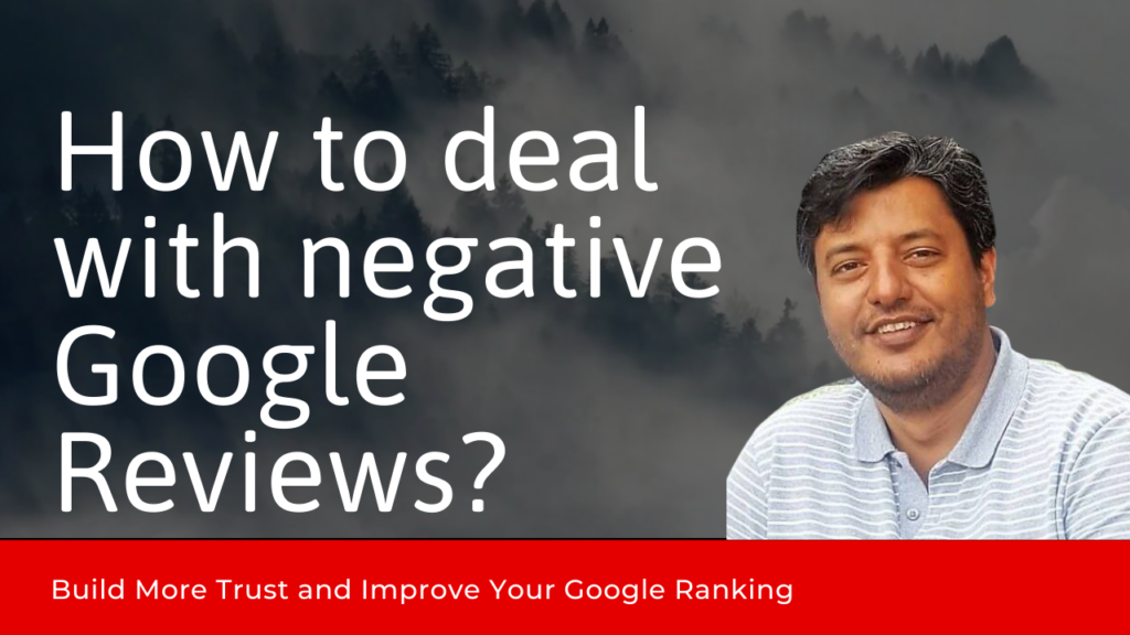 how to deal with negative google reviews