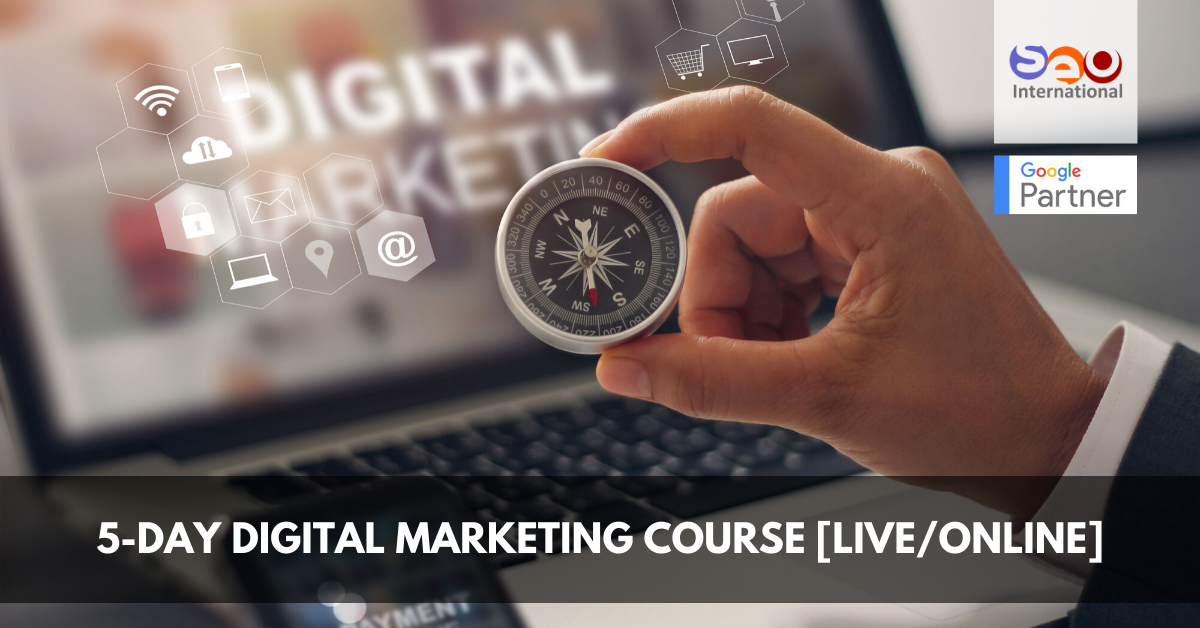 5-Day Digital Marketing Course [LIVE/ONLINE]