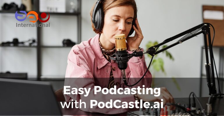 Easy Podcasting with PodCastle.ai