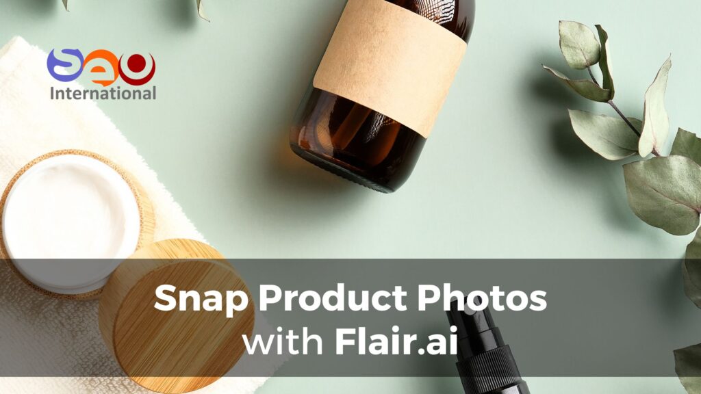 Snap Product Photos with Flair.ai