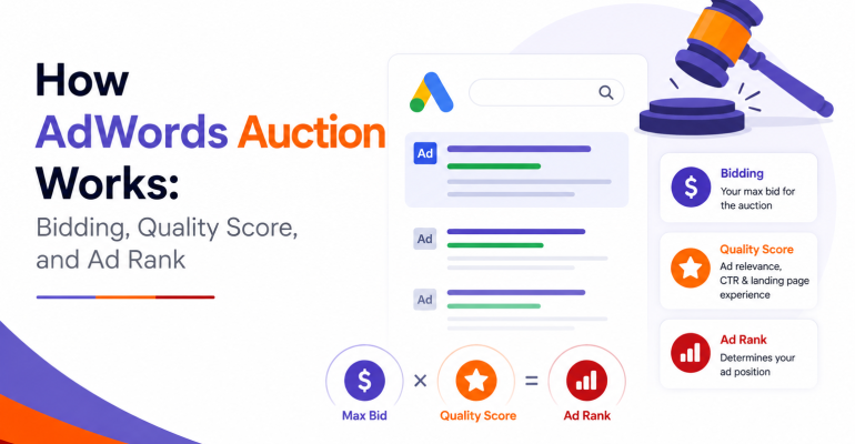 Google Ads Auction - UAE - GCC - KSA - Quality Score & AdRank