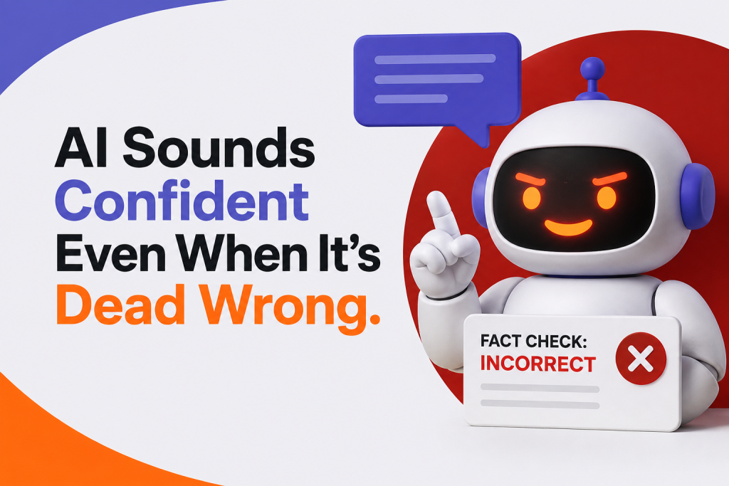 AI Sounds Confident - Even when it's dead wrong - Dubai, KSA, GCC
