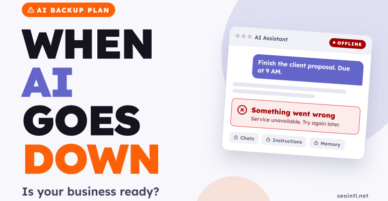 When AI Goes Down - Backup Plan