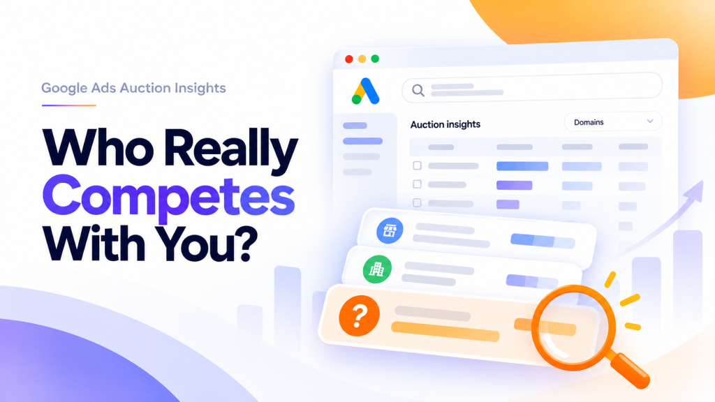 Who Really Competes With You - Google Ads Auction Insights